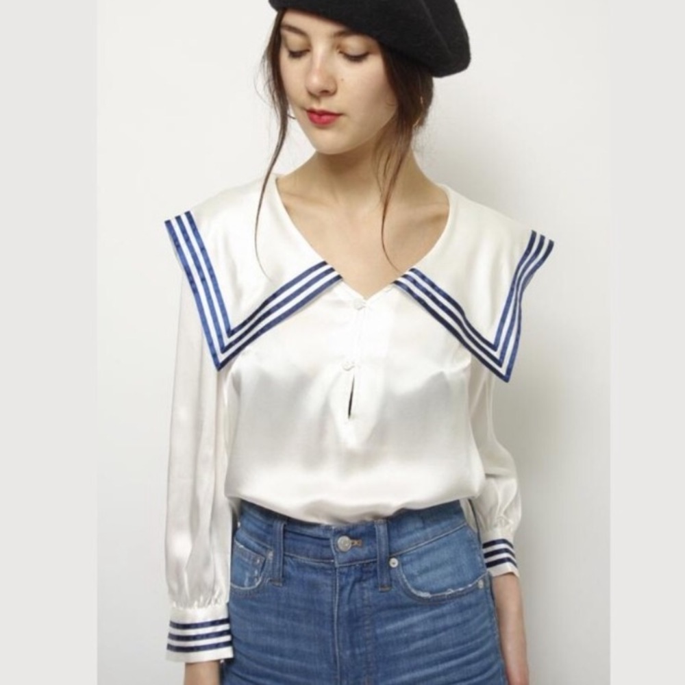 L'ECOLE DE FEMMES SAILOR BLOUSE